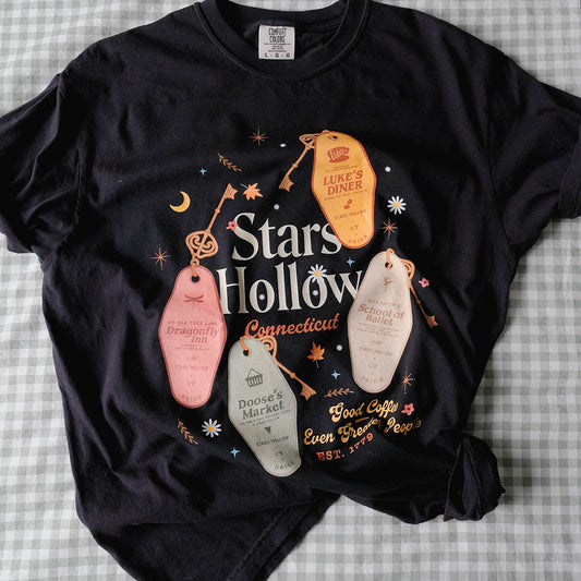 Stars Hollow Unisex Garment-Dyed T-shirt